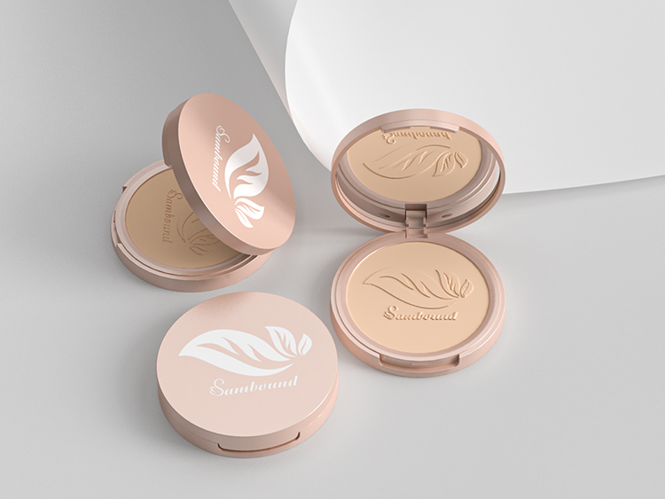 按扣式散粉高光修容盒包材注塑加工 按扣式散粉高光修容盒包材注塑加工