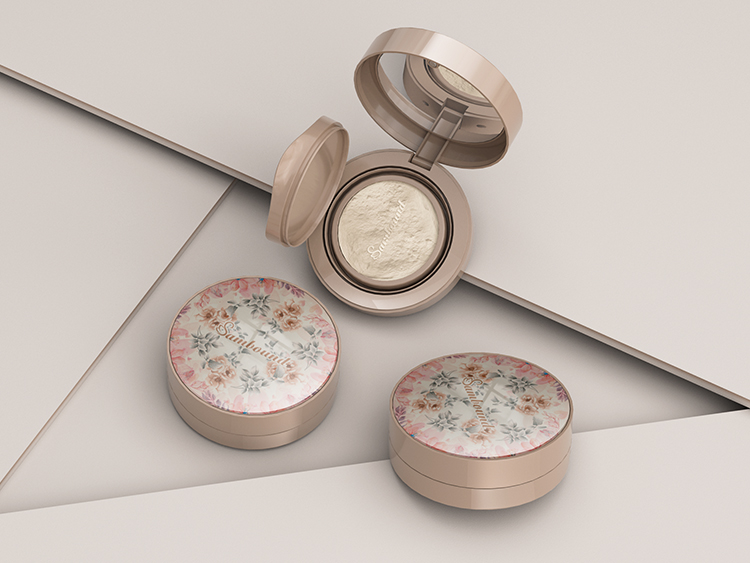 定制气垫空盒圆形BB霜空盒子 定制气垫空盒圆形BB霜空盒子