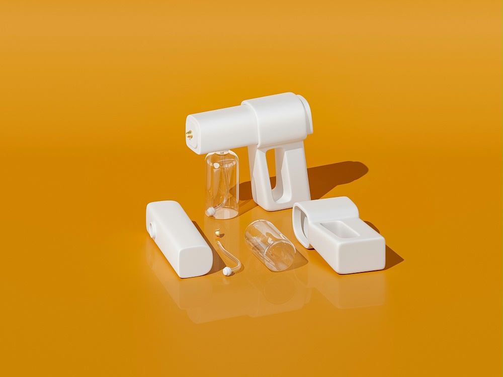 酒精消毒枪外壳注塑 酒精消毒枪外壳注塑