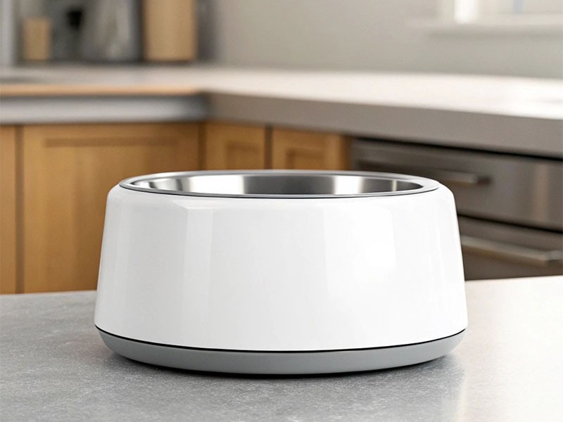 猫狗防倾喂食盆注塑 猫狗防倾喂食盆注塑