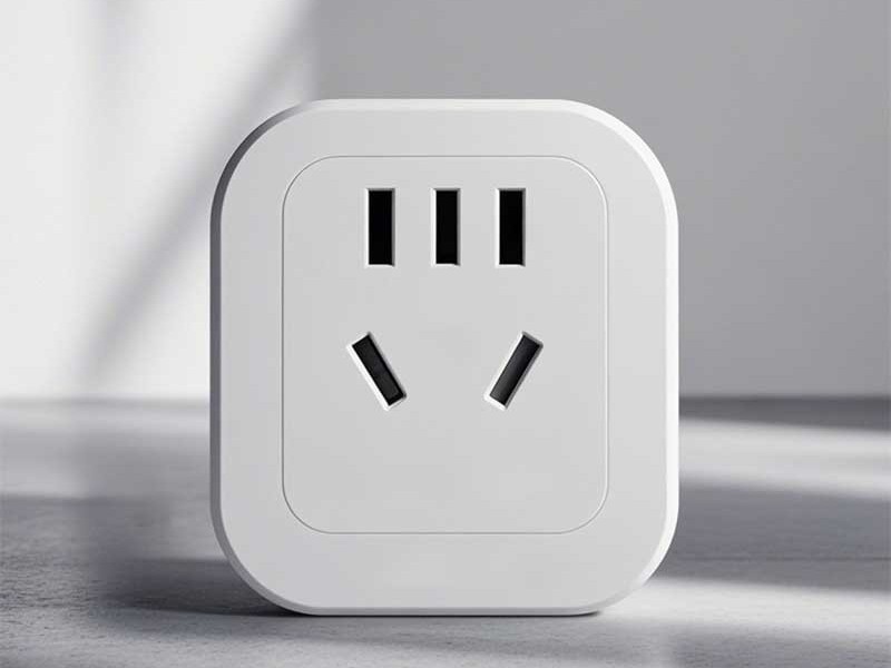 智能插座外壳注塑件 智能插座外壳注塑件