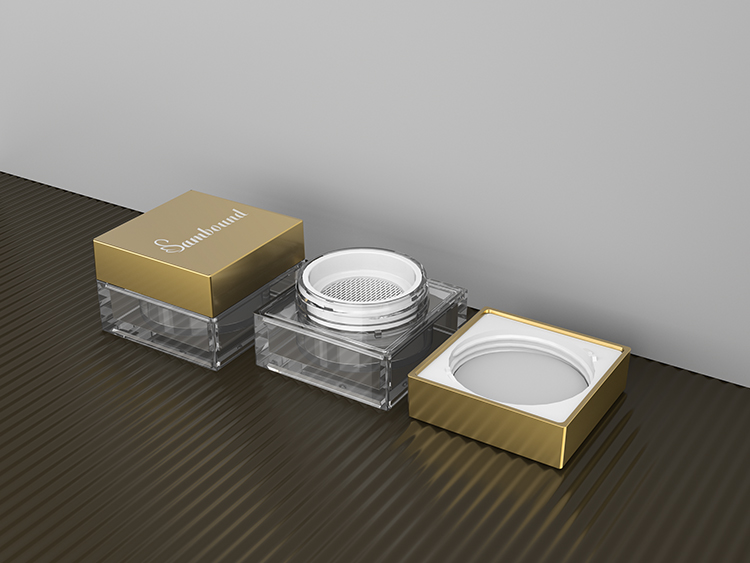 塑料蜜粉分装盒散粉盒包材注塑加工 塑料蜜粉分装盒散粉盒包材注塑加工