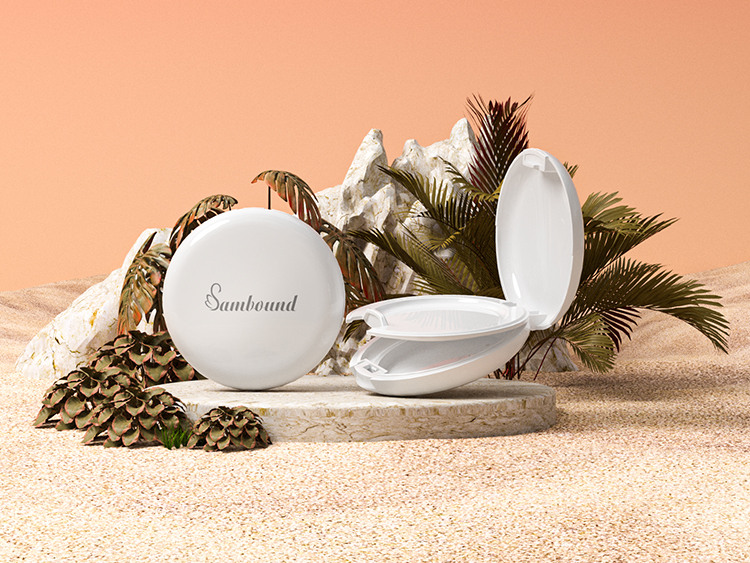 化妆品的包装粉饼盒注塑 化妆品的包装粉饼盒注塑