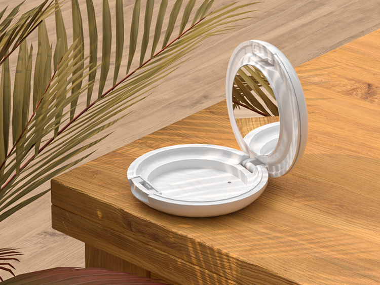 化妆品的包装粉饼盒注塑 化妆品的包装粉饼盒注塑