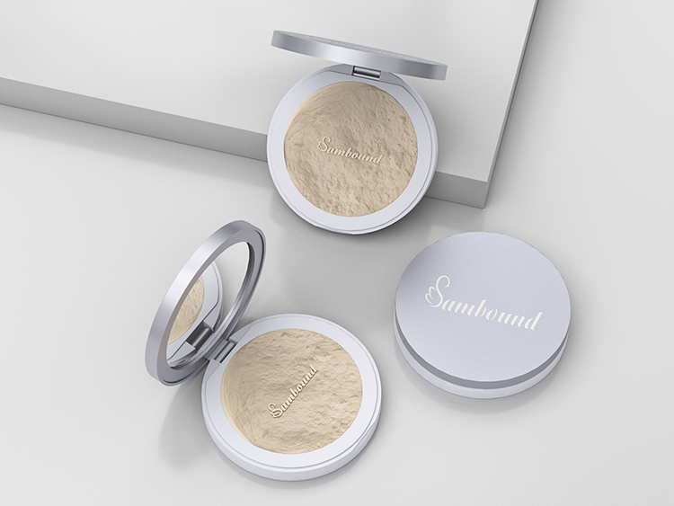 空磁吸盖粉饼盒包装注塑加工 空磁吸盖粉饼盒包装注塑加工