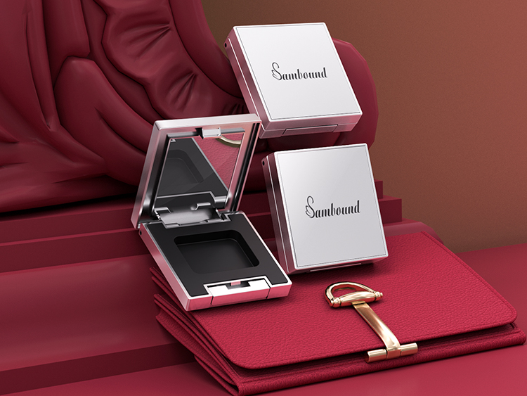 方形迷你粉盒包装定制 方形迷你粉盒包装定制