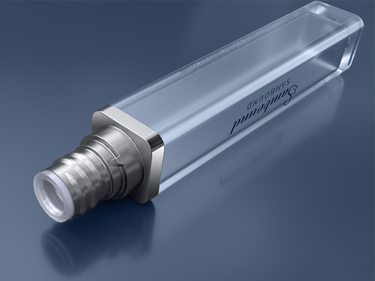 方形透明唇彩管包装定制 方形透明唇彩管包装定制