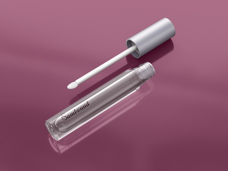 定制透明圆形空唇彩管 定制透明圆形空唇彩管